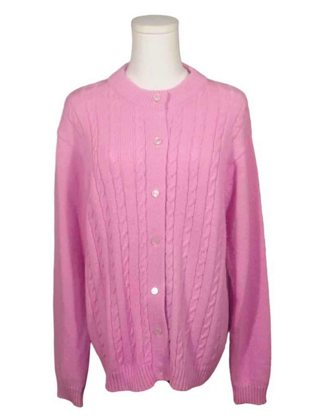 The Bubblegum Classic Cardigan-L